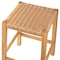 Alaterre Furniture Newport 24in H Wood Counter Height Stool 24 with Handcrafted Woven Rope Seat, Natural ANNP2220 - alternate 8